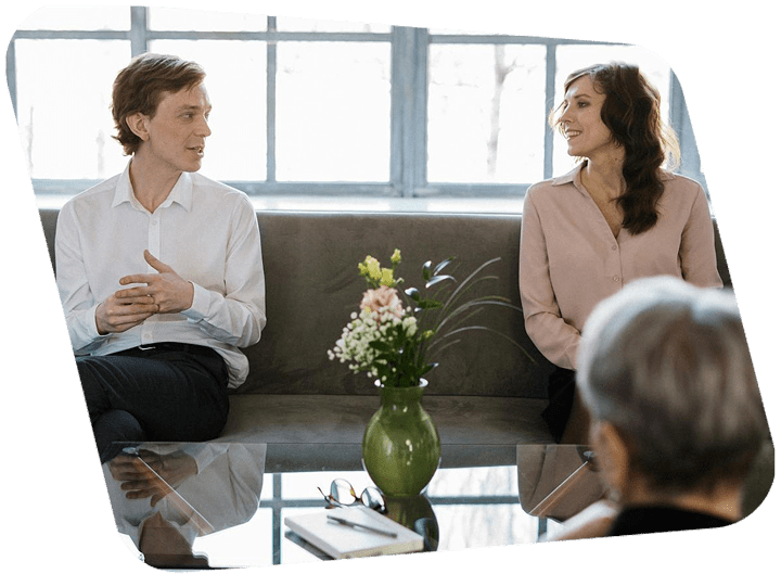 Guided Support for Stronger Relationships
In couples therapy, or marriage counseling, both partners participate in counseling sessions to get help resolving conflict, working on their sources of stress, and reinforcing positive relationship behaviors. Couples therapy takes place in a no-judgment zone where couples can openly discuss their fears and problems in a safe environment.
It’s your therapist’s job to help each of you work through complicated feelings and improve how you respond to each other and other situational stressors. The Thriving Center of Psychology providers have extensive experience guiding couples in sorting out complex issues and talking to each other with greater understanding and empathy.
